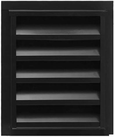 CONSTRUCTION METALS INC - Gable Louver Flange Center 12 In. x 18 In. Brown