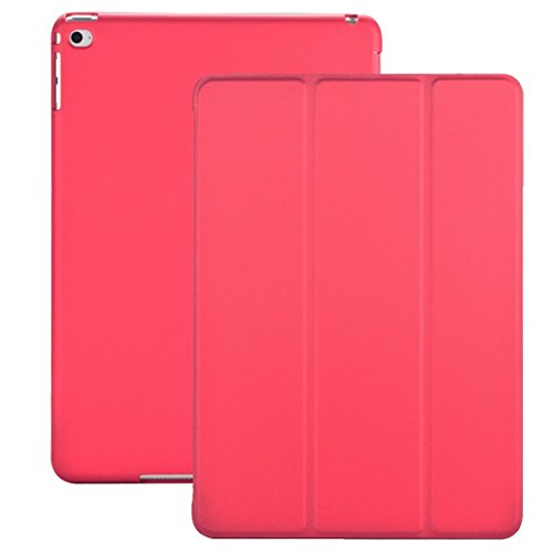 iPad Mini Case KHOMO® Dual Italic Dark Pink Case iPad Mini Ultra  Slim Lightweight with Stand and Magnetic Smart Cover Auto Wake Sleep On  Off - Main Image