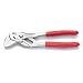 Produktbild KNIPEX 86 03 150 Mini-Zangenschlüssel Zange und Schraubenschlüssel in einem Werkzeug verchromt mit Kunststoff überzogen 150 mm