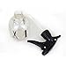 VWH Spray Bottle Black Plastic Spherical Shape For Hair Beauty