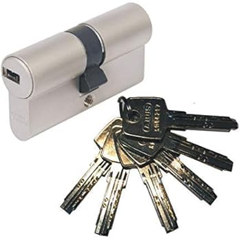 ABUS Profilzylinder E30NP 35/55 inklusive 5 Schlüssel, 59815: Amazon.de