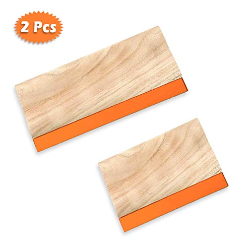 Ywoworld Raclette d'écran en Soie, Lame d'impression d'écran de 2 pièces de 5,5 Pouces et de 9,8 Pouces pour Une expérience Plus Confortable (dureté de 75)