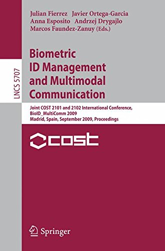 Biometric ID Management and Multimodal Communication: Joint COST 2101 and 2102 International Conference, BioID_MultiComm 2009, Madrid, Spain, ... Vision, Pattern Recognition, and Graphics)
