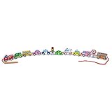 Viga Wooden Vehicles Lacing Blocks Set by Viga