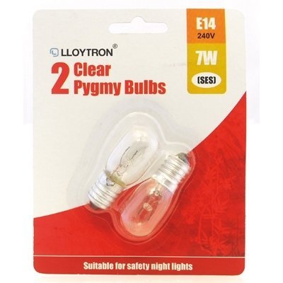 Lloytron Ampoule de sécurité pour veilleuses E14 SES 7 W