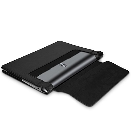 kwmobile Hülle für Lenovo Yoga Tab 3 Plus – Tabletcover Slim Case Tablet Schutzhülle – Smart Cover Tabletcase Schwarz - 8