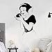 Produktbild BHLTG Schlafzimmer Wandaufkleber Grill Raumdekoration Vinyl Cartoon Schneewittchen Papier Abnehmbare Prinzessin Wandkunst Wand Baby Kindergarten Dekoration 64 cm * 42 cm