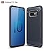 Produktbild SOOCX Persönlichkeit Kreative Samsung Galaxy S10 Handyhülle S10 Lite Softcase aus gebürstetem Carbon All-Inclusive-Silikon-Schutzhülle für Stürze Ultradünne Hülle (Color : Navy, Größe : S10 Lite)
