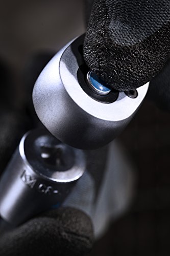 Meister Bit- und Steckschlüssel-Satz 56-teilig ✓ 1/2 + 1/4 Zoll Antrieb ✓ Große Ziffern ✓ Chrom-Vanadium-Stahl ✓ Robuster Metallkoffer ✓ Umschaltknarre | Knarrenkasten | Nusskasten | Ratschenkasten | Profi-Steckschlüsselkasten | Steckschlüssel-Set | 8429200 - 6