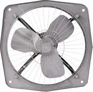 Elevea Portable Anti Rust Ventilation exhaust fan 9 inch For Indoor And Outdoor, Kitchen, Bathroom, and Office (Multicolor)
