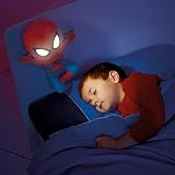 2 in 1 XL Spider-Man Nachtlicht + Plüschfigur Spiderman Kinderlampe Puppe Spidermann Nachttischlampe - 6
