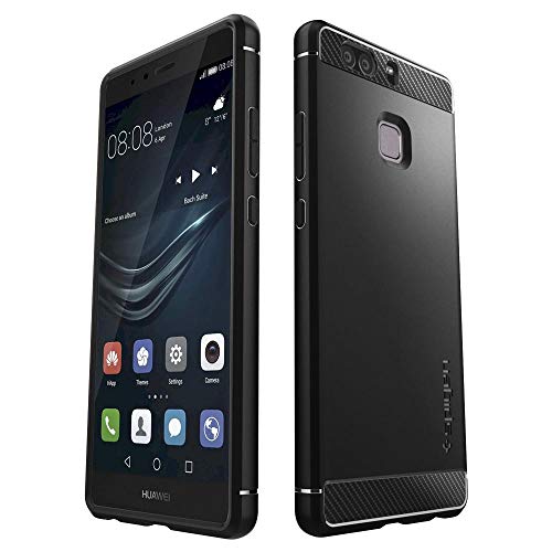 Spigen L06CS20376 - Funda para Huawei P9 Color Negro Spigen L06CS20376 - Funda para Huawei P9 Color Negro