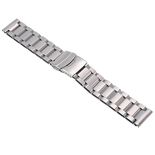 22mm Unisex Edelstahl Uhrenarmband Uhrband Uhrenarmbaender Watch Strap Watch Band Stahlfarbe 22mm Unisex Edelstahl Uhrenarmband Uhrband Uhrenarmbaender Watch Strap Watch Band Stahlfarbe