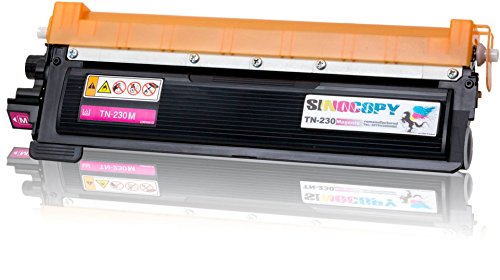 4x SinoCopy XXL Toner kompatibel für Brother TN-230 HL-3040N HL-3040CN HL-3070CN HL-3070CW MFC-9120CN MFC-9320CW DCP-9010CN - 4
