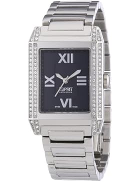 Esprit Collection Damen-Armbanduhr Xanthe - Swiss Made Analog Quarz Leder