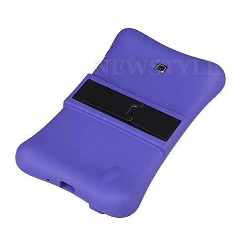 NEWSTYLE Samsung Galaxy Tab 4 7.0 Kinderfreundliche EVA Hülle Schutzhülle Tasche Case für Samsung Tab 4 SM-T230 / T231 / T235 (7 Zoll) – Voilett - 4