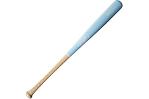 Louisville Slugger Original Mix Baseballschläger, unlackiert, hellblau