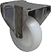Produktbild Edelstahl Polyamid Bockrolle Rad ø 80mm Tragkraft 125Kg Transportrolle rostfrei