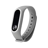 Dasongff Ersatz Silicagel Armband Band Strap Uhrenarmband Wristband Band Strap Touch Wechselarmband für Touch Cardio Activitytrack (Grau)