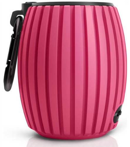 Preisvergleich Produktbild Philips SoundShooter SBT30 / 00 Bluetooth-Lautsprecher (Freisprechfunktion, Akku für bis zu 8 Stunden Betrieb) Pink