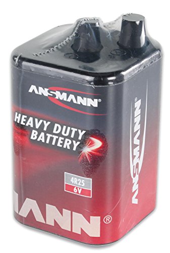 Laternenbatterie, Blockbatterie, Trockenbatterie, 6 V / 9 AH – Karton mit 15 Stück, Hochleistungsbatterie, Blockbatterien Typ 4R25 - 2