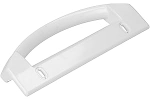 Kenekos - Maniglia per porta frigo bianca compatibile con AEG Electrolux Zanker Zanussi 2062808015 Source 02209047 Maniglia per frigorifero, maniglia apriporta, maniglia per porta