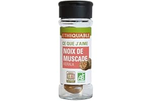 ETHIQUABLE Noix de Muscade bio & équitable