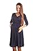 Gorgeous Maternity Dress Vneck Pregnancy Clothing Size 8 10 12 14 16 18 Top 4400 Variety of Colours (12, Navy)