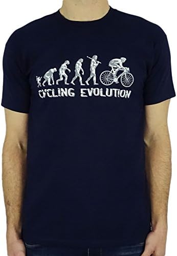 Cycling Evolution - Funny Cyclist Gift Mens T-Shirt