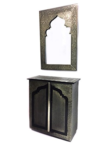 Orient Spiegel silberfarbig Talah – 90cm – - 7