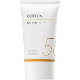 MISSHA Matte Finished Sunscreen for Oily Tendency Skin All Around Safe Block Cotton Sun