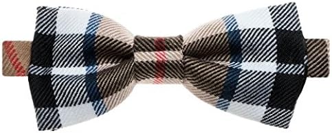 Tartan Bow Tie Thomson Camel