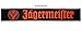 Produktbild Jägermeister Barmatte Gummimatte Bar Unterlage Untersetzer - schwarz ca 52,5 x 8,5cm