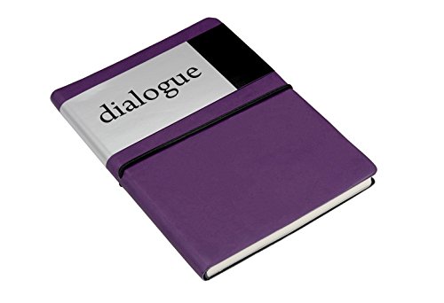 Preisvergleich Produktbild GrandLuxe Grappa Pink A5 Dialog Notizbuch liniert, 128 Blatt, A5 (312633)