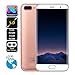 Price comparison product image Momola Fashion 5.0 inch Dual SIM Smartphone, New Android 6.0 FULL Screen GSM/WCDMA Touch Screen WIFI Bluetooth GPS 3G Call Mobile Phone for Christmas New Year Gift (Rose Gold)