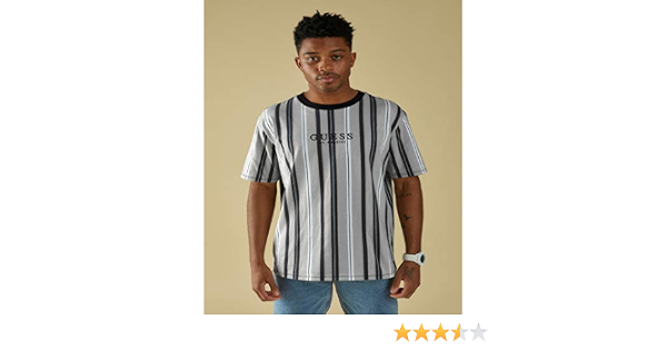 Logo Tee T-Shirt, Hotspur Grey Stripe 