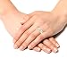 VK Jewels Splendid Gold and Rhodium Plated (CZ) Solitaire Ring - FR1090G [VKFR1090G] RS.169.00
