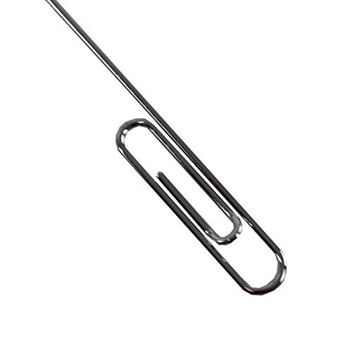 Uhr Büroklammer Wanduhr zum bestücken für Fotos etc - 3