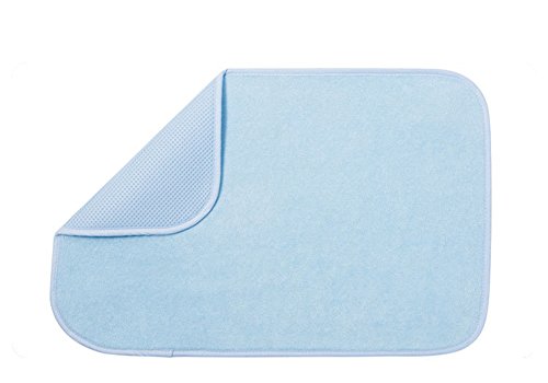 B.B Bamboo Cotton 3 Layers Waterproof Baby Toddler Changing Pads Washable Resuable Diapers Liners Mats Blue