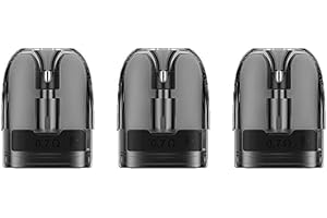 Nili Cartuccia Argus (0.7ohm x 3), VOOPOOO Cartuccia 2ml Per Sigaretta Elettronica Argus Pod Kit Vaping, No Nicotina