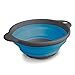 Produktbild Siehe Beschreibung Leichte, faltbare Schüssel in blau mit Griffen aus umweltverträglichem TPR • Faltschüssel Rührschüssel Salatschüssel Servierschüssel faltbar Camping