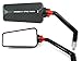 Price comparison product image 2x MIRROR Atu Explorer 50 Race GT, GT50, Speed/2X Rear View Mirror Flex Tech Dolphin Fun, Speedy, (V8)