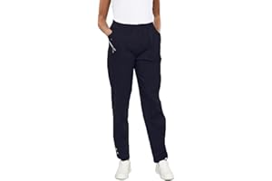 URBAN STITCH Womens Trouser Casual Wear Elasticated High Waist Pants Light Weight Straight fit Stretchy Trousers