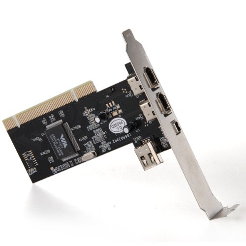 4 Puertos Firewire IEEE 1394 4 6 Pin PCI Tarjeta HDD