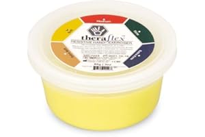 PRAXIS MEDICAL NETWORK PASTA MODELLABILE PER LA RIEDUCAZIONE DELLA MANO THERAFLEX PUTTY - Confezione gr. 85 (Giallo - Leggero)