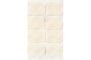 Tyenaza Gumka do saksofonu, 8 sztuk saksofonicznych ustników łatka do sopranu Alt tenor saksofon klineta (0,3 mm małe kółko - biała)