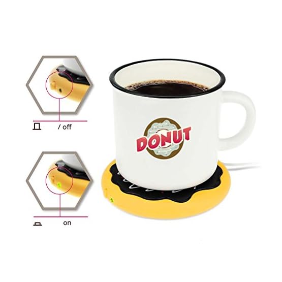 Ounona - Calentador de taza, USB, para café, té, bebida - Imagen 3