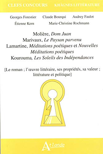 Télécharger Molière, Dom Juan ; Marivaux, Le Paysan parvenu ; Lamartine, Méditations poétiques et Nouvelles M livre En ligne