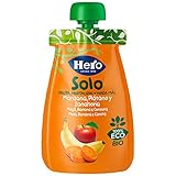 Ingredientes: puré de manzana ecológico (41,9%), puré de plátano ecológico (29%), puré de zanahoria ecológico (29%) y zumo de limón ecológico a partir de concentrad