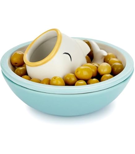 Ciotola di Pistacchio, Piatto da Portata Moderno per Snack con Vassoio
